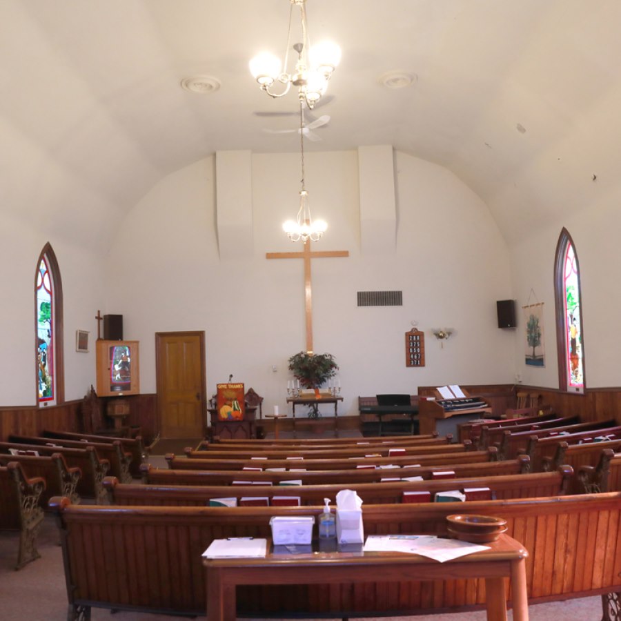 Community gathering at Light Community Wesleyan Church